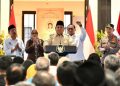 Presiden RI Prabowo Subianto bicara rupiah melemah (Instagram @sekretariat.kabinet)