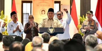 Presiden RI Prabowo Subianto bicara rupiah melemah (Instagram @sekretariat.kabinet)