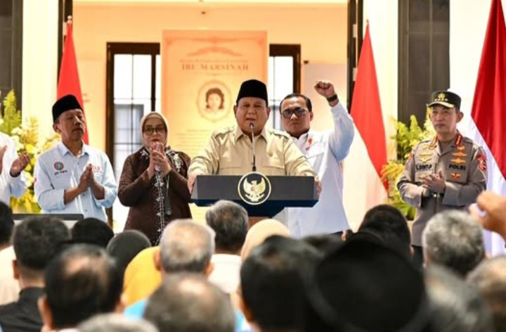 Presiden RI Prabowo Subianto bicara rupiah melemah (Instagram @sekretariat.kabinet)