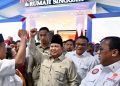 Presiden RI Prabowo Subianto saat peresmian Museum Marsinah bicara terkait nilai tukar rupiah melemah (Instagram @sekretariat.kabinet)