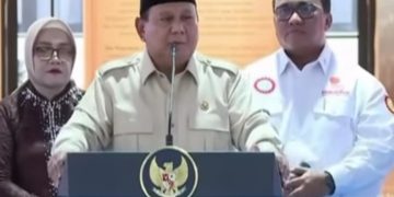 Presiden RI Prabowo Subianto tanggapi santai soal rupiah melemah (Instagram @folkative)
