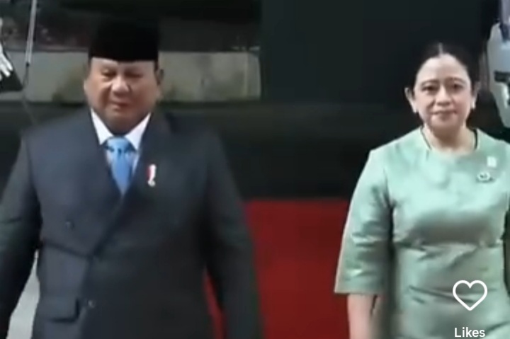 Presiden RI Prabowo Subianto hadiri rapat paripurna DPR, perdana bacakan RAPBN 2027 (Instagram @teddyskyofficial)