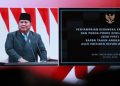 Presiden RI Prabowo Subianto pidato KEM PPKF minta ekspor sawit hingga batu bara wajib melalui BUMN (Instagram @prabowo