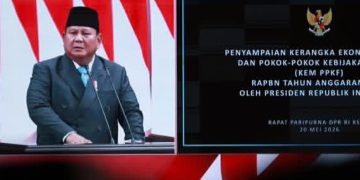 Presiden RI Prabowo Subianto pidato KEM PPKF minta ekspor sawit hingga batu bara wajib melalui BUMN (Instagram @prabowo