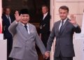 Presiden RI Prabowo Subianto dan Presiden Prancis Emmanuel Macron (Instagram @prabowo)
