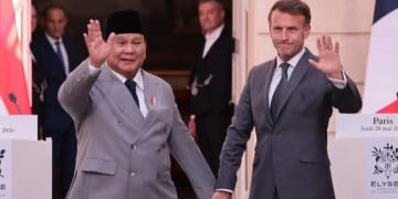 Presiden RI Prabowo Subianto dan Presiden Prancis Emmanuel Macron (Instagram @prabowo)