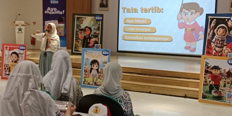 SiDU Gelar Pelatihan Menulis Bersama Perpusnas RI, Dukung Penguatan Literasi Anak