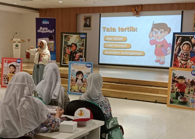 SiDU Gelar Pelatihan Menulis Bersama Perpusnas RI, Dukung Penguatan Literasi Anak
