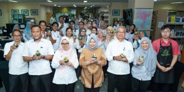 Perpustakaan MPR RI Dorong Kreativitas Pegawai Lewat Seni Terrarium