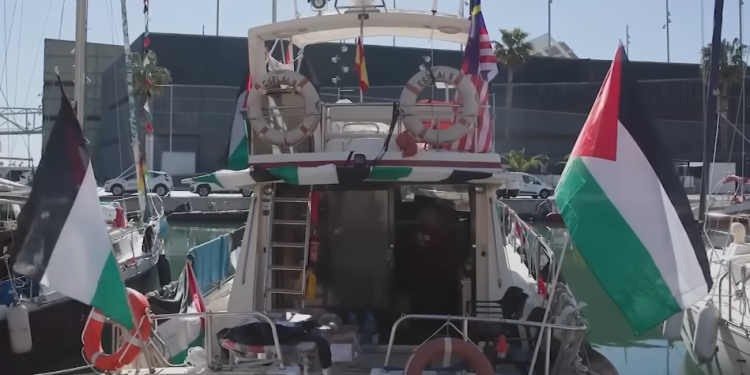 Kapal Global Sumud Flotilla membawa bantuan kemanusiaan untuk Gaza (Dok ist)