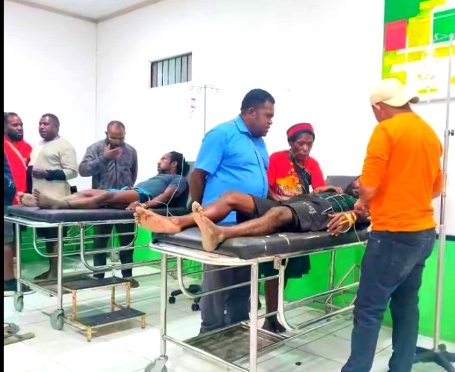 Ledakan dugaan Bom di Gereja Stasi Santo Paulus Nabuni Mbamogo