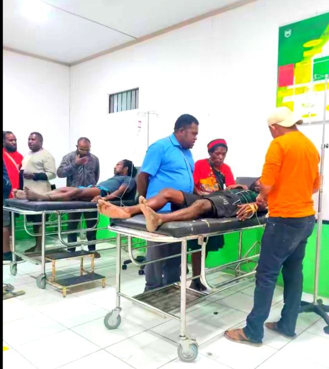 Ledakan dugaan Bom di Gereja Stasi Santo Paulus Nabuni Mbamogo
