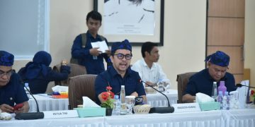 Marinus Gea saat kunjungan di Kanwil HAM Banten (Dok ist)