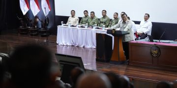 Presiden Republik Indonesia, Prabowo Subianto memberikan taklimat atau pengarahan kepada 400 peserta angkatan pertama Program Presiden untuk Pemimpin Masa Depan (P3MD) di Hambalang, Jawa Barat, Minggu (24/5/2026). (Istimewa)