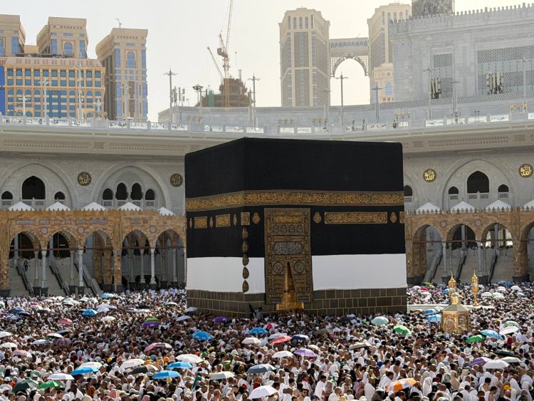Jemaah haji di Mekkah (Dok Kementerian Haji dan Umrah)