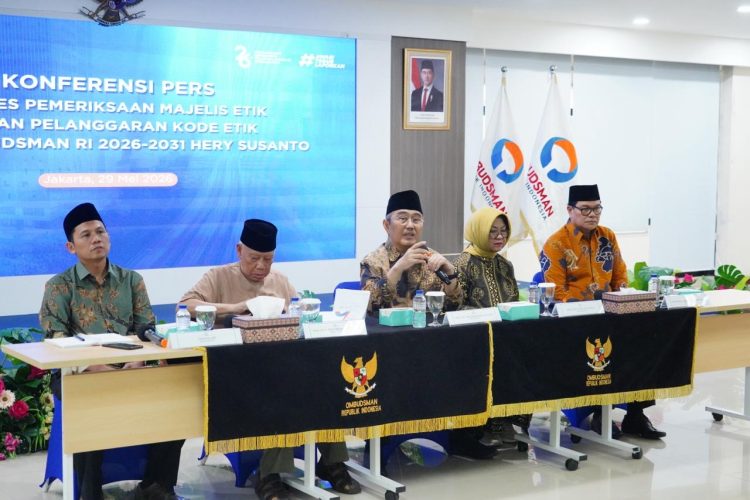 Majelis Etik Ombudsman RI soal dugaan pelanggaran Kode Etik Ketua Ombudsman RI Periode 2026-2031, Hery Susanto (Dok Ombudsman RI)
