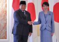 Presiden RI Prabowo Subianto saat kunker ke Jepang (Instagram @prabowo)