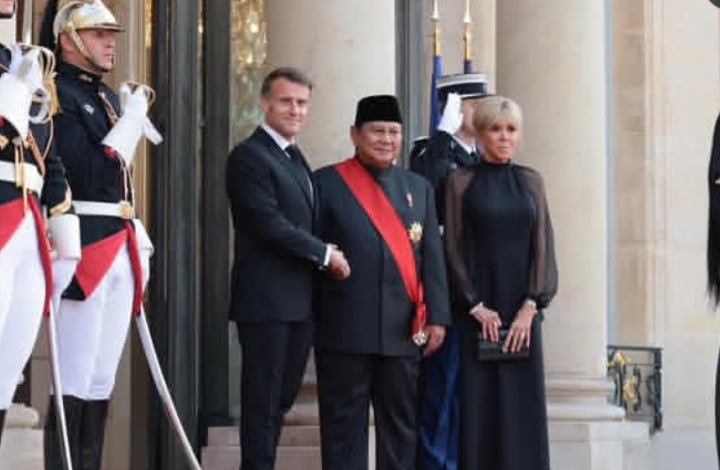 Presiden RI Prabowo Subianto saat kunjungan kerja ke Prancis (Instagram @prabowo)