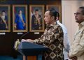 Mensesneg Prasetyo Hadi saat memberikan keterangan pers terkait pencopotan Dadan Hindayana dari Kepala BGN, Selasa 2 Juni 2026 (Istimewa)