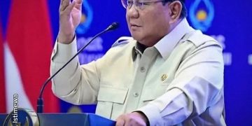 Presiden RI Prabowo Subianto di acara HIPMI Lampung, Rabu 10 Juni 2026 bicara soal tanggapi kritik soal dirinya kerap ke luar negeri (Instagram @sekretariat.kabinet)