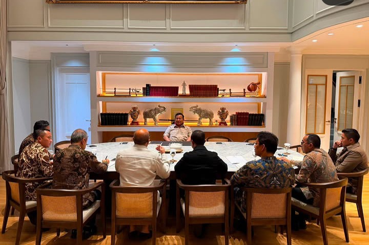 Minggu Malam Prabowo Panggil Bahlil, Purbaya, Brian hingga Rosan Roeslani ke Kertanegara, Bahas Apa?