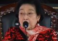 Ketum PDI Perjuangan Megawati Soekarnoputri saat acara peresmian renovasi Istana Gebang dan patung Bung Karno, di Blitar, Jawa Timur, Senin 15 Juni 2026 (Instagram @ibumegawati)