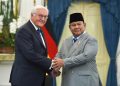 Pertemuan Presiden RI Prabowo Subianto dan Presiden Jerman Frank Walter Steinmeier (Instagram @prabowo