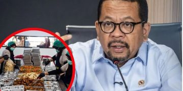 Kepala Badan Komunikasi (Bakom) Pemerintah Muhammad Qodari merespon aksi demo mahasiswa minta program MBG dihentikan (Instagram @ak_update1)