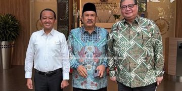 Menteri ESDM Bahlil Lahadalia sambangi kantor Kemenko Perekonomian (Instagram @melangkahdaritimur.id)