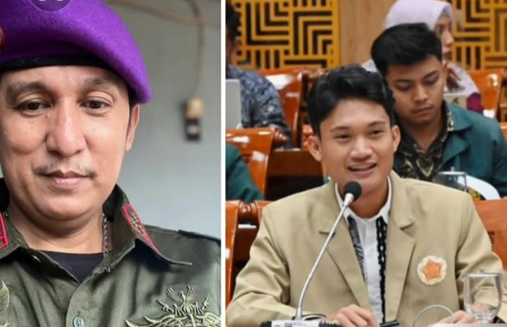 Eks Ketua BEM UGM Tiyo Ardianto dilaporkan oleh Firdaus Oiwobo seorang advokat (Instagram @filosofis.id)
