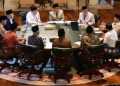 Presiden RI Prabowo Subianto panggil Timwas Haji DPR dan sejumlah kabinet ke Hambalang, Rabu 17 Juni 2026 (Instagram @sekretariat.kabinet)