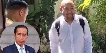 Momen pertemuan antara Didit Hediprasetyo dengan Presiden ke 7 RI Joko Widodo atau Jokowi (Instagram @tripol.co)