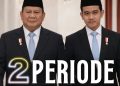 Presiden ke 7 RI Joko Widodo atau Jokowi kawal Presiden Prabowo dan Wapres Gibran Rakabuming Raka dua periode (Instagram @voxrasional)