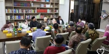 GNB bertemu Megawati Soekarnoputri selama kurang lebih dua jam di Megawati Institute, Menteng Jakarta Pusat Senin 22 Juni 2026 (Instagram @anwarsaragih_)
