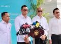 Dirut PLN Darmawan Prasodjo usai menemui Presiden RI Prabowo Subianto bahas soal pemadaman listrik (Instagram @rri_manado)