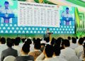 Presiden RI Prabowo Subianto bicara soal kekayaan negara banyak hilang di acara penutupan Musyawarah Nasional (Munas) Alim Ulama dan Konferensi Besar (Konbes) Nahdlatul Ulama (NU) di IAI Syaichona Mohammad Cholil, Kabupaten Bangkalan, Jawa Timur, Selasa 23 Juni 2026 (Instagram @kemensetneg.ri)