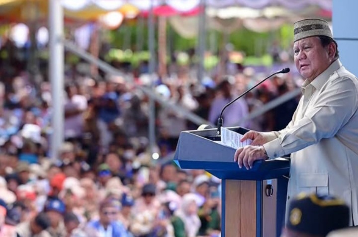 Presiden RI Prabowo Subianto bicara soal aksi demo (Instagram @sekretariat.kabinet)