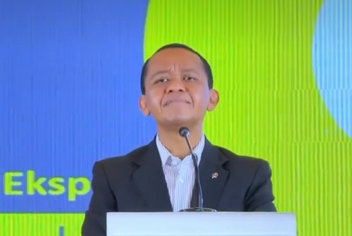 Menteri ESDM Bahlil Lahadalia bicara soal stok BBM (Instagram @melangkahdaritimur)