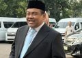 Penasihat Khusus Presiden Bidang Ketenagakerjaan dan Kesejahteraan Buruh sekaligus Presiden Serikat Pekerja Seluruh Indonesia (KSPSI) Said Iqbal bicara soal aturan baru outsourcing (Instagram @fatnimoe.update)