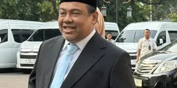 Penasihat Khusus Presiden Bidang Ketenagakerjaan dan Kesejahteraan Buruh sekaligus Presiden Serikat Pekerja Seluruh Indonesia (KSPSI) Said Iqbal bicara soal aturan baru outsourcing (Instagram @fatnimoe.update)