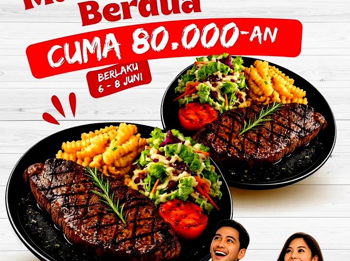 Super Indo Hadirkan Promo Sirloin Steak dan Voucher Belanja untuk Dukung Belanja Hemat Keluarga