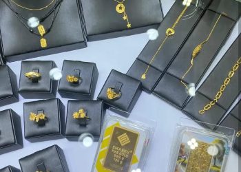 Harga Emas Perhiasan Raja Emas Indonesia Turun pada Rabu, Hartadinata Abadi dan Laku Emas Tetap Stabil