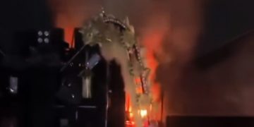Viral di Medsos, Genset Sound Horeg di Pasucen Pati Terbakar Jelang Kirab Budaya