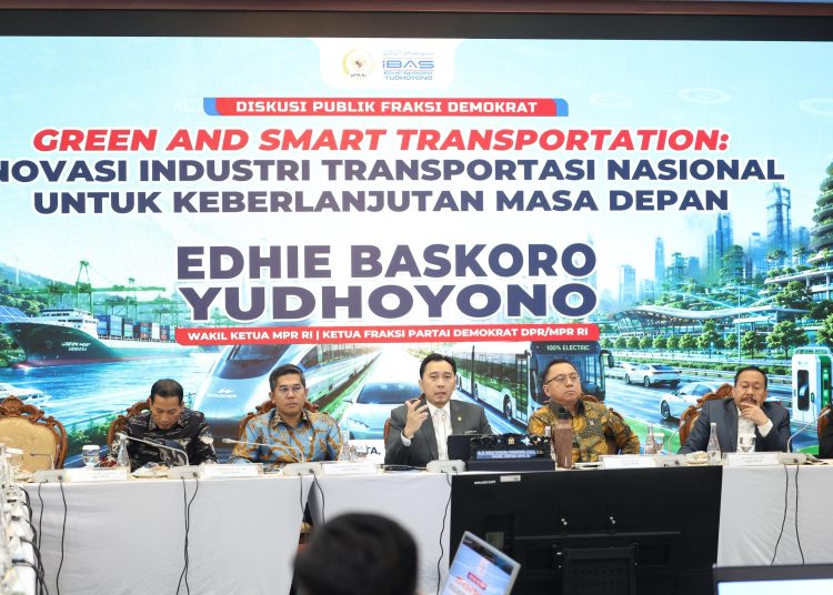 Diskusi Publik Fraksi Partai Demokrat, Ibas Dorong Transportasi Bersih dan Cerdas sebagai agenda Transformasi Peradaban Indonesia