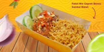Promo Geprek Bensu Setiap Hari Rabu: Paket Mie Sambal Matah Mulai Rp20 Ribu!