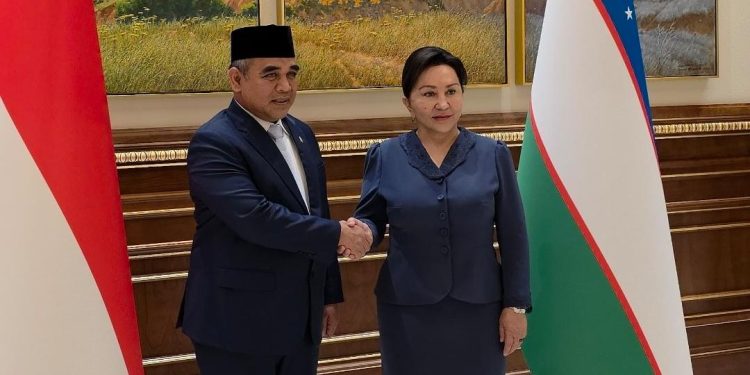 Ahmad Muzani Bicara Potensi Wisata Religi Saat Bertemu Ketua MPR Uzbekistan