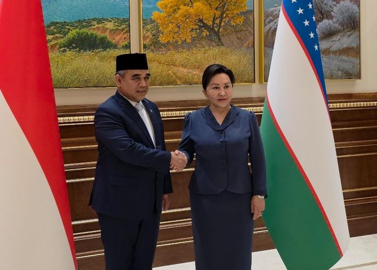 Ahmad Muzani Bicara Potensi Wisata Religi Saat Bertemu Ketua MPR Uzbekistan