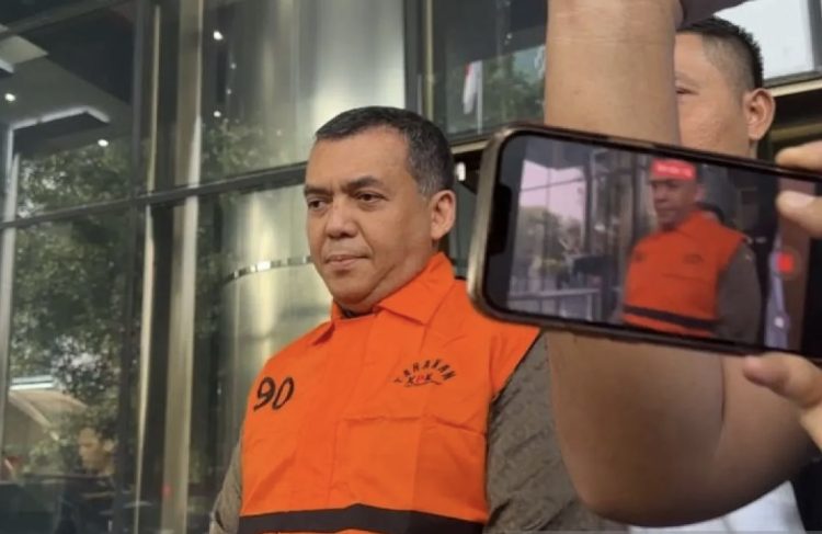 Wamen Imipas Silmy Karim resmi menjadi tahanan Komisi Pemberantasan Korupsi (KPK) (Dok Antara)