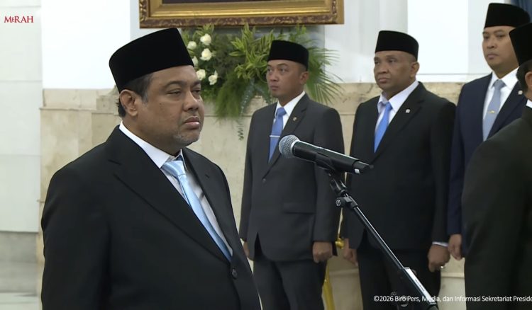 Presiden Prabowo Subianto resmi melantik Presiden Partai Buruh, Said Iqbal, sebagai Penasihat Khusus Presiden (PKP) Bidang Ketenagakerjaan dan Kesejahteraan Buruh (Dok YouTube Sekretariat Presiden)