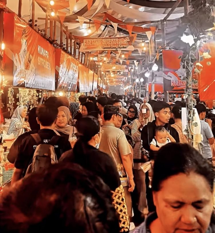 DPD PDI Perjuangan Provinsi Banten gelar Festival Wisata Kuliner Nusantara di Pamulang Square, Kota Tangerang Selatan (Dok IG PDIPTangsel)